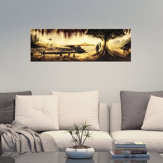 Twilight Symphony Museum Print 36"x12"