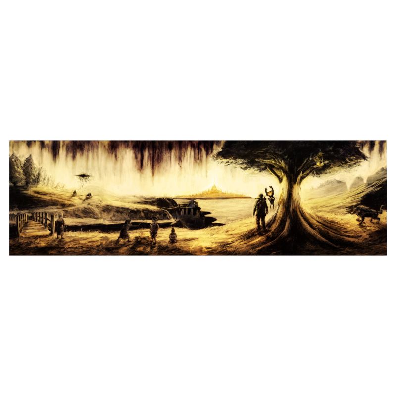 Twilight Symphony Museum Print 36"x12"