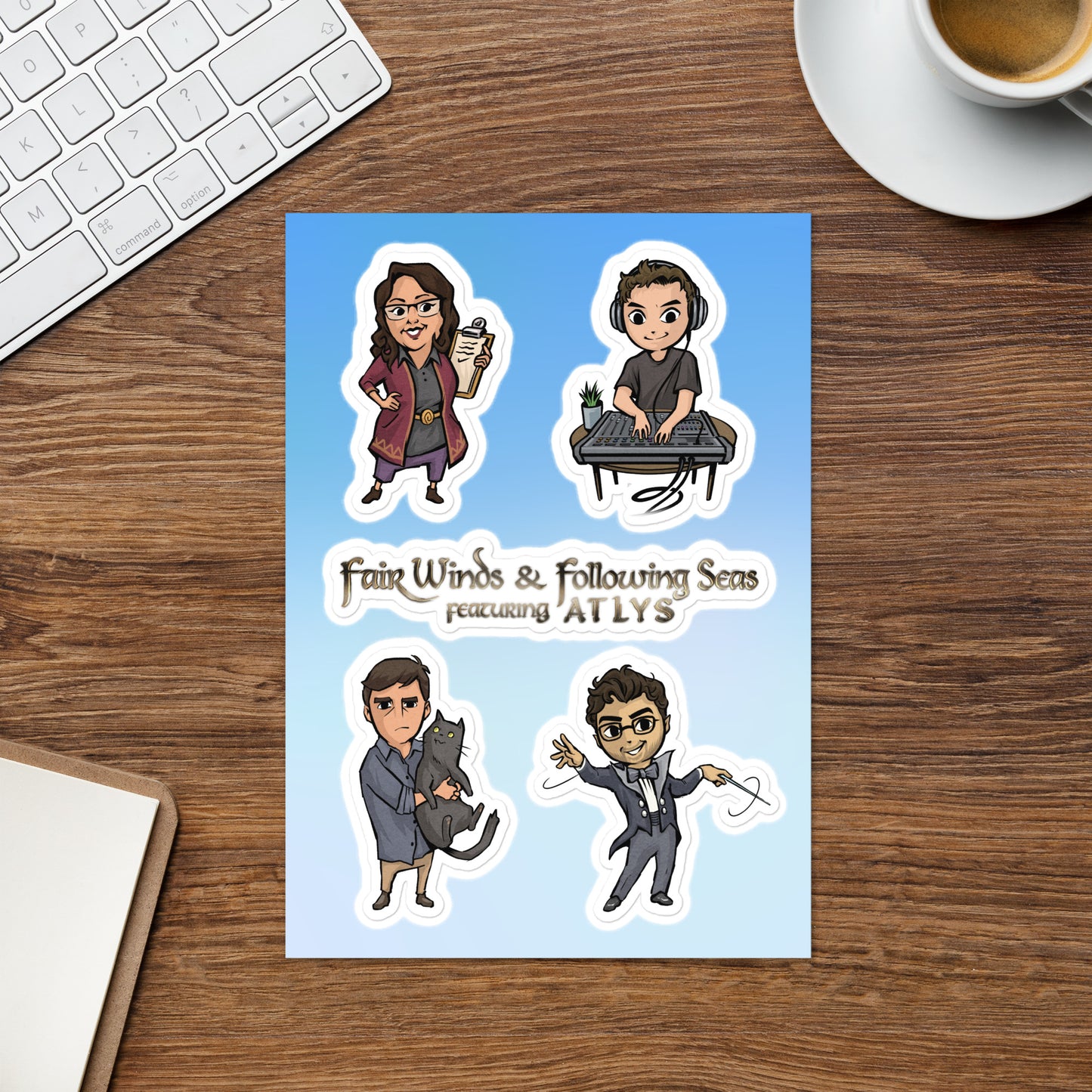 ZREO Chibi Sticker sheet