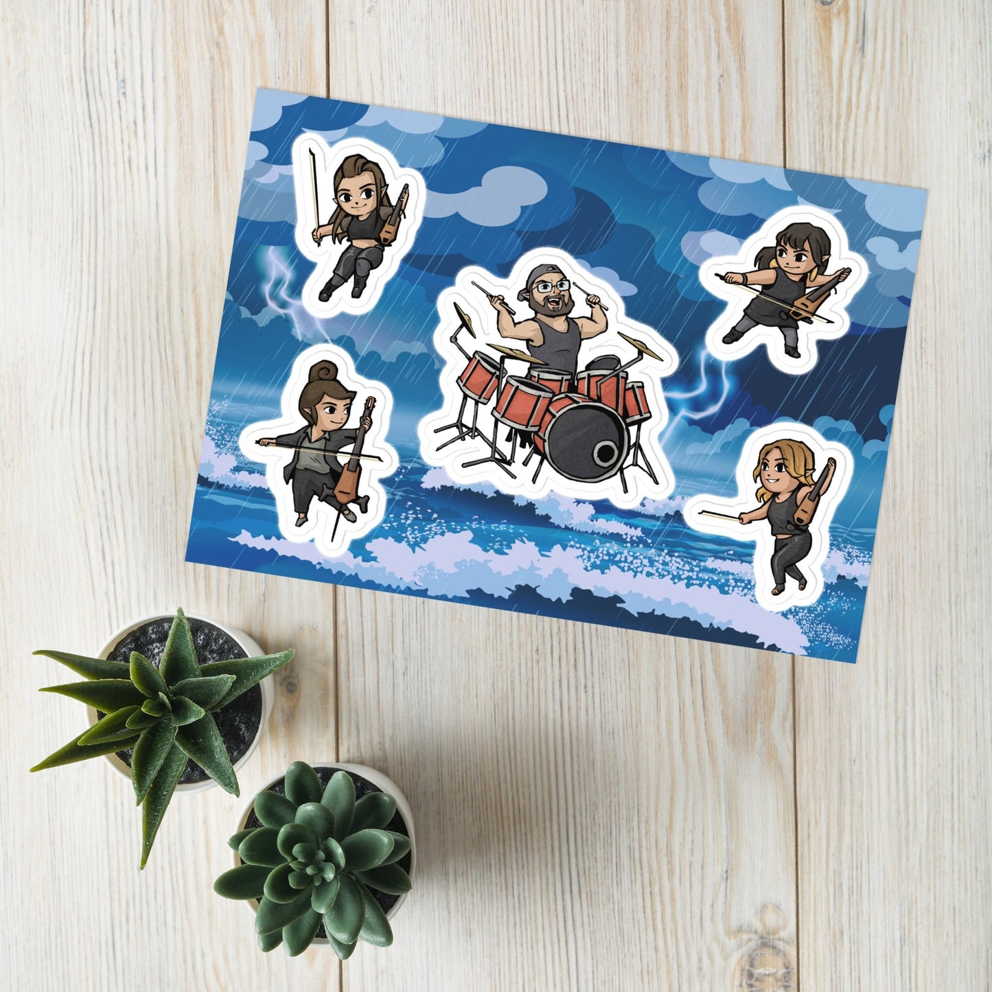 Electric ATLYS Sticker sheet