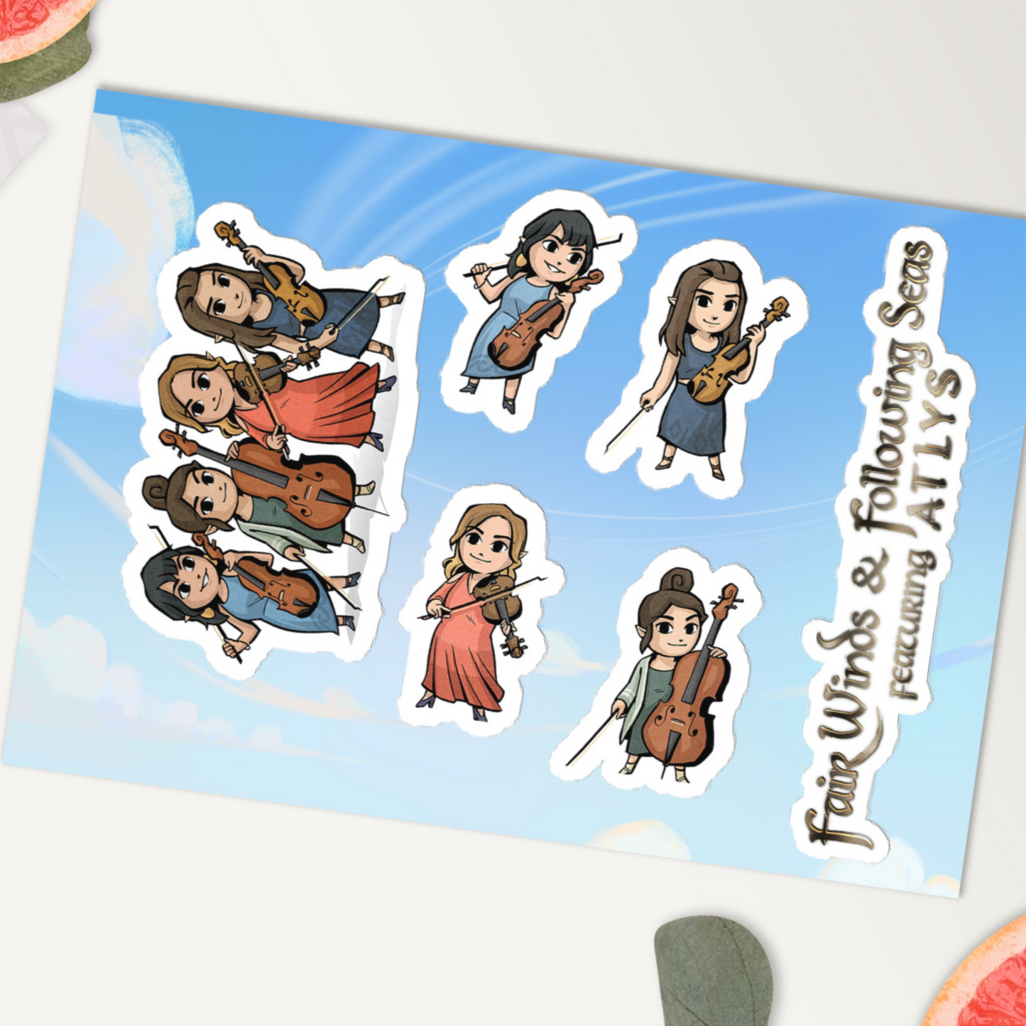 ATLYS Sticker Sheet