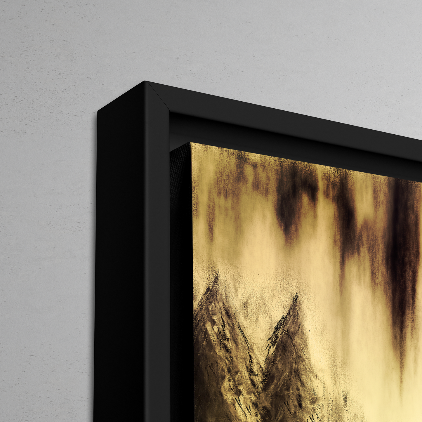 Twilight Symphony Large Framed Canvas