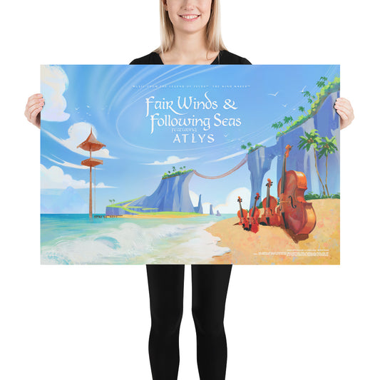 Fair Winds & Following Seas Poster (24x36)